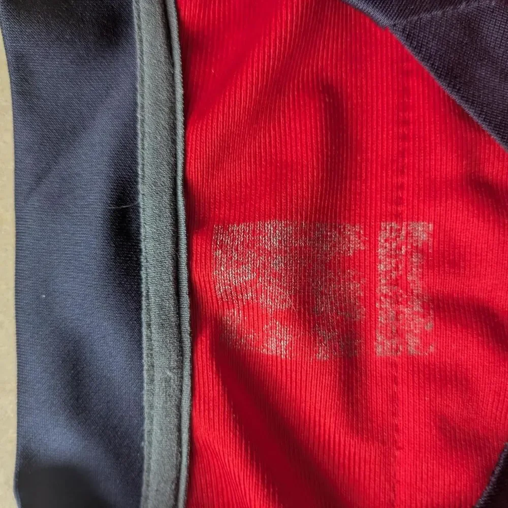Nike Men's Red and White Jersey